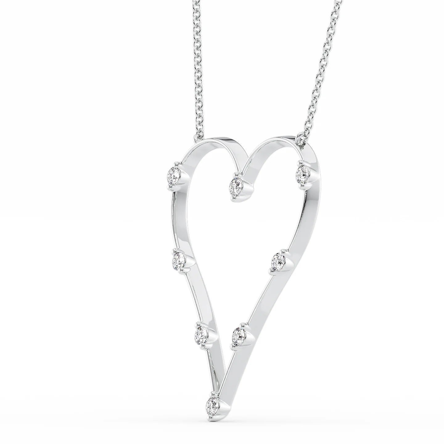 Far-off Heart Necklace2