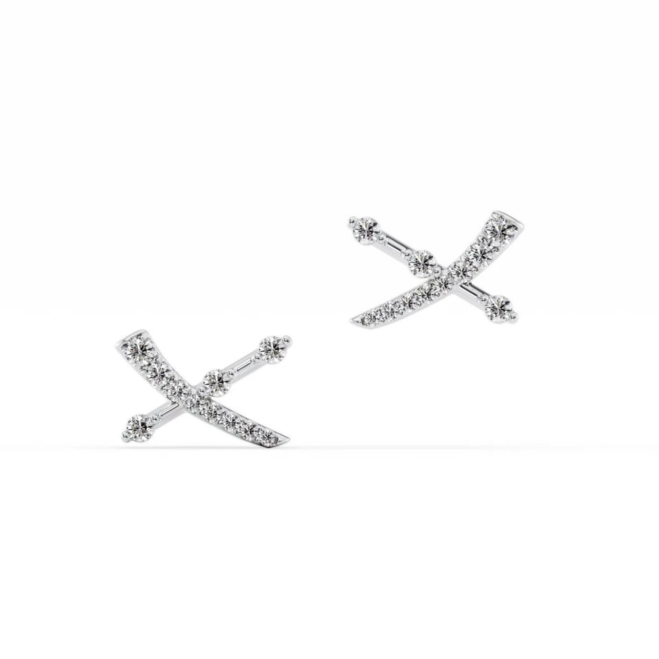 Lattice Pave Studs