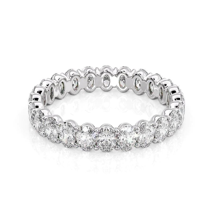 The Isabella Oval Eternity Band