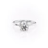 The Aurora Round Solitaire ring