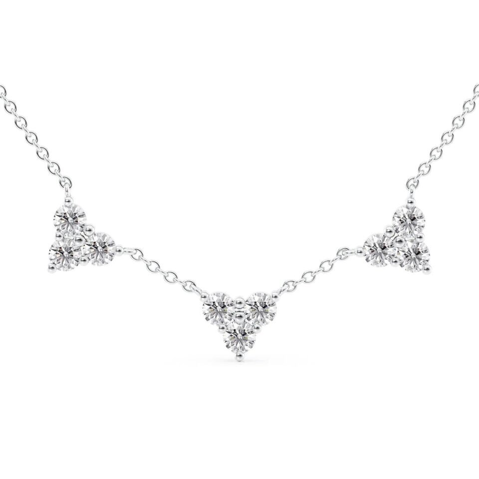 Trio Diamonds Necklace