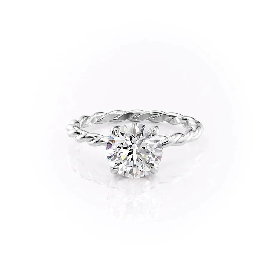 Regal Glow Split Round Ring