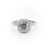 Cushion Diamond Divinity Ring