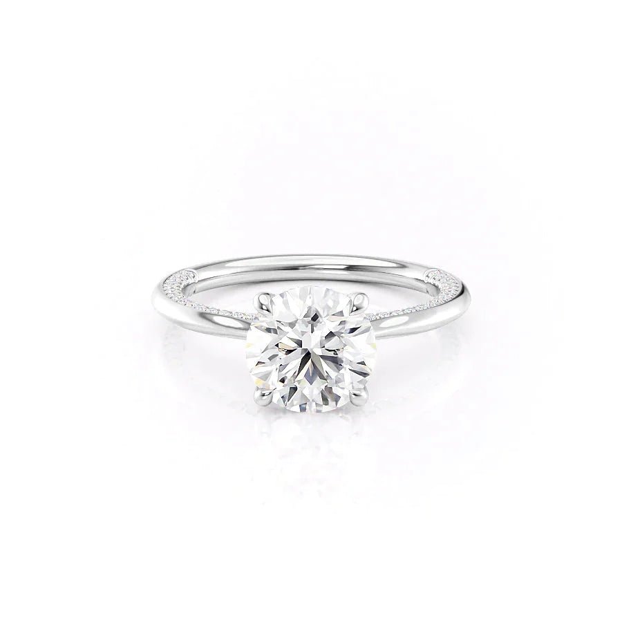 Round Claire Solitaire Ring