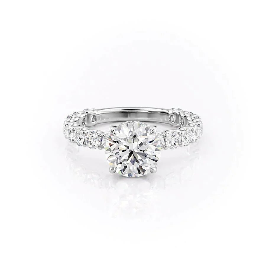 Classic Pave Round Ring