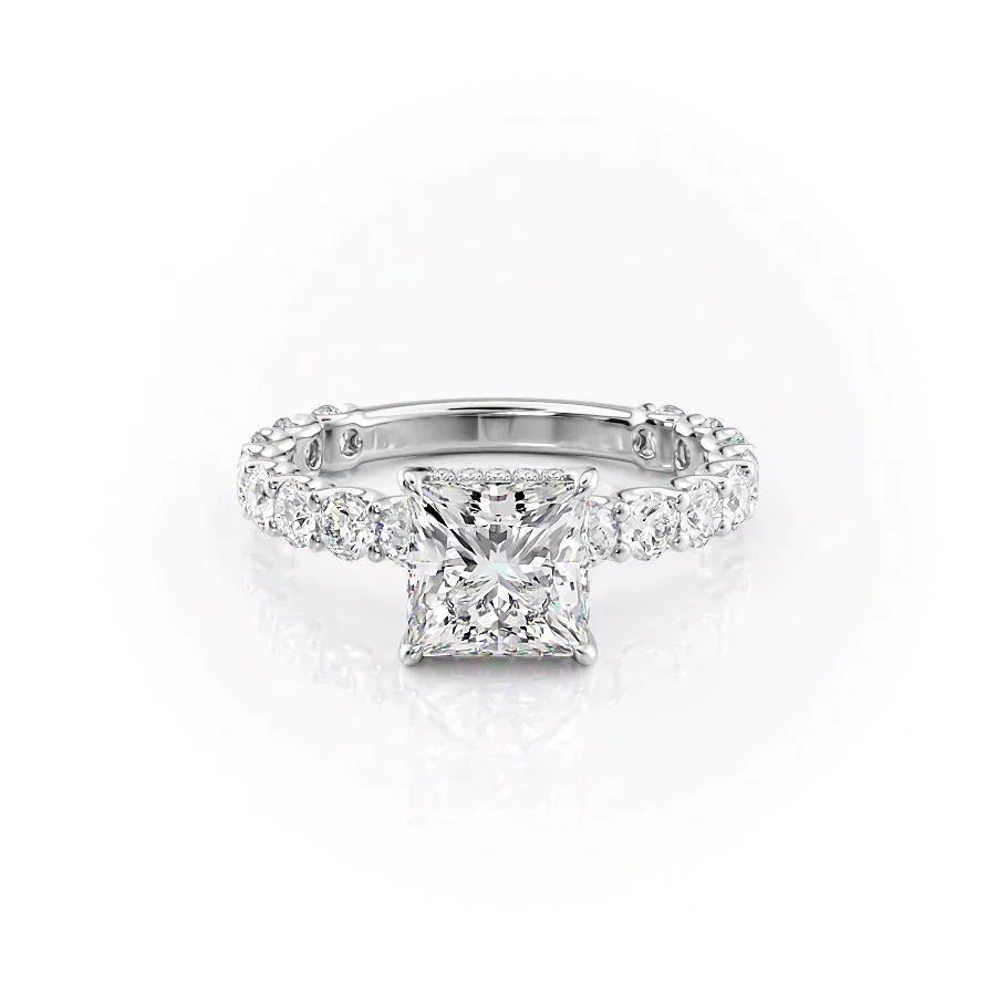 Areya princess Cut Ring