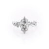 Marquise Pave Diamond Ring