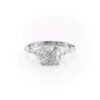 Sunshine Cushion Solitaire Ring