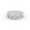 Chic Round Diamond Ring
