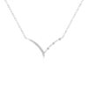 Distant Semi Chevron Necklace
