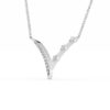 Distant Semi Chevron Necklace2