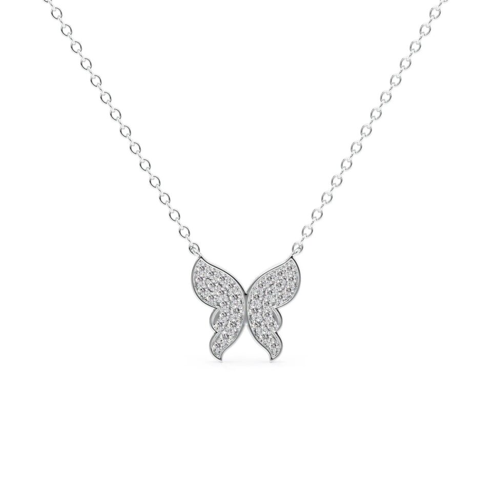 Butterfly Round Necklace
