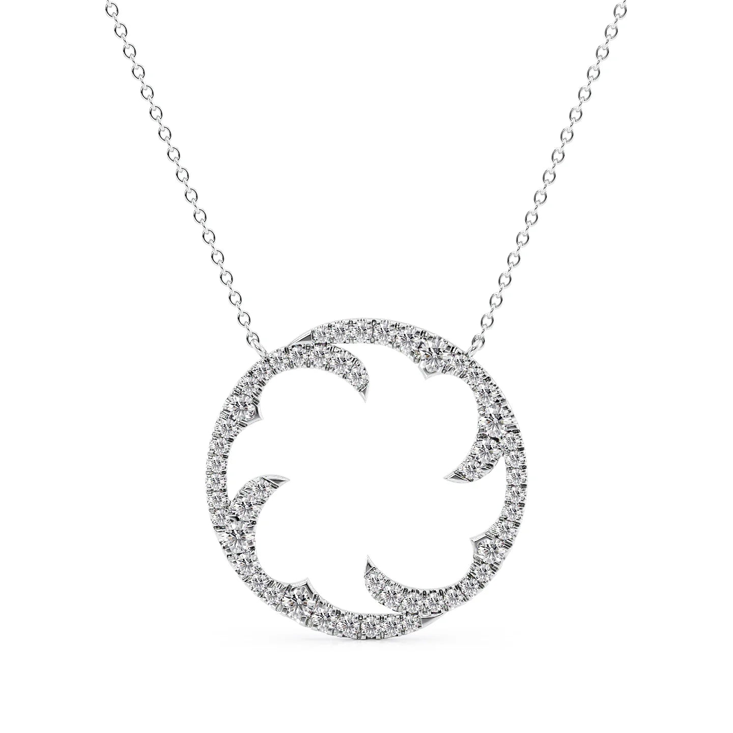 Nebula Twig Pavé Pendant