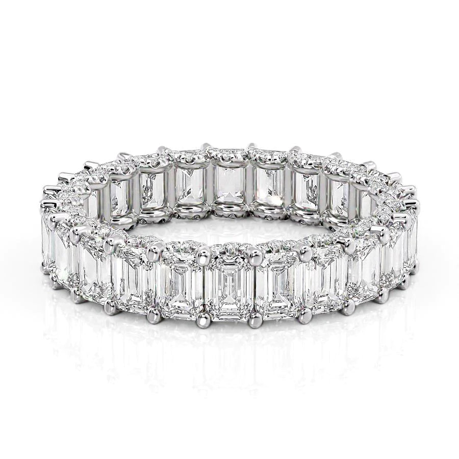 Seraphina Emerald Eternity Band