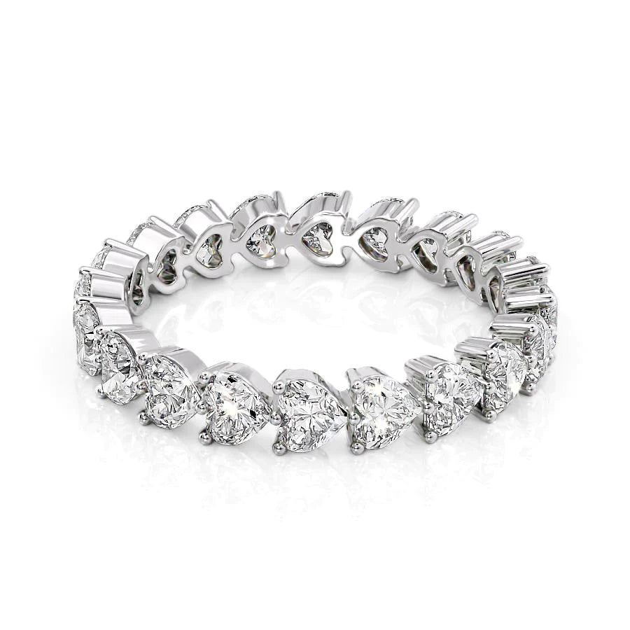 Amara Heart Eternity Ring
