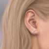 Round Trefoil Earstuds2