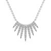 Sparkling Diamond Medallion Necklace