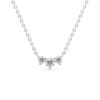 Triad Jewel Charm Necklace