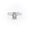 Luxurious Luminosity Emerald Ring