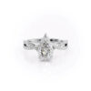 Pear Lustrous Lyric Ring