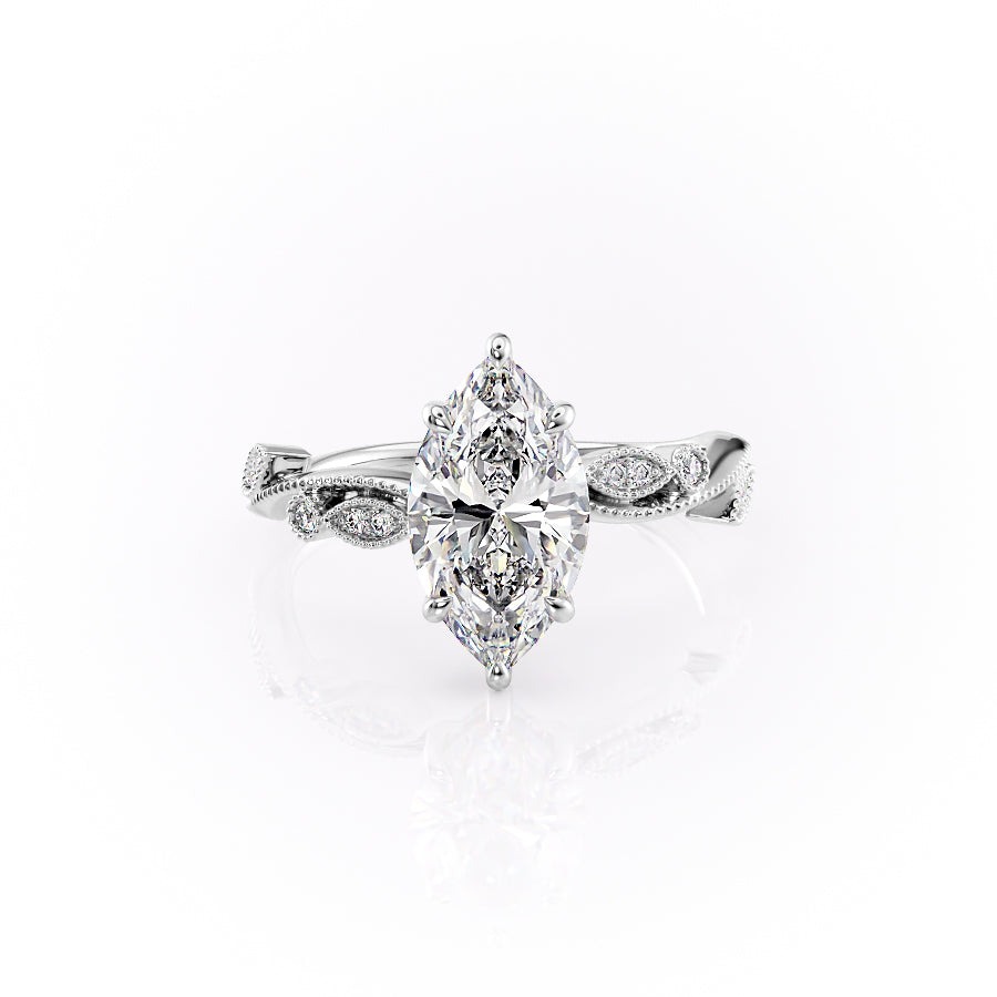Marquise Organic Vintage Ring