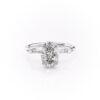 Oval Unexpected Pave Ring