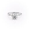 Round Enhancing Solitaire Ring