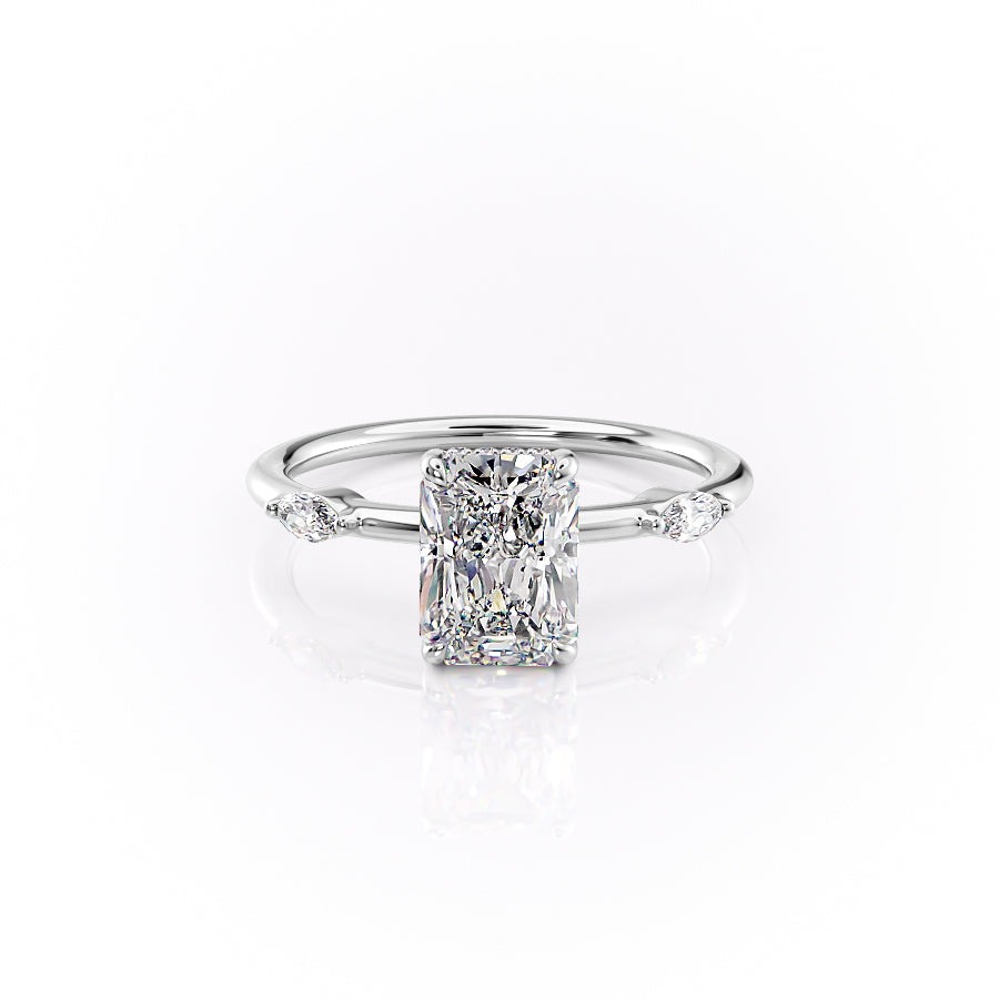 Sophistication Radiant Diamond Ring