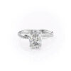 Spark Pave Oval Ring