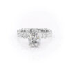 Aesthetics oval pave Ring