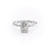 Diadem Radiant Pave Ring
