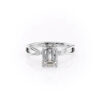 Enite Emerald Split Ring