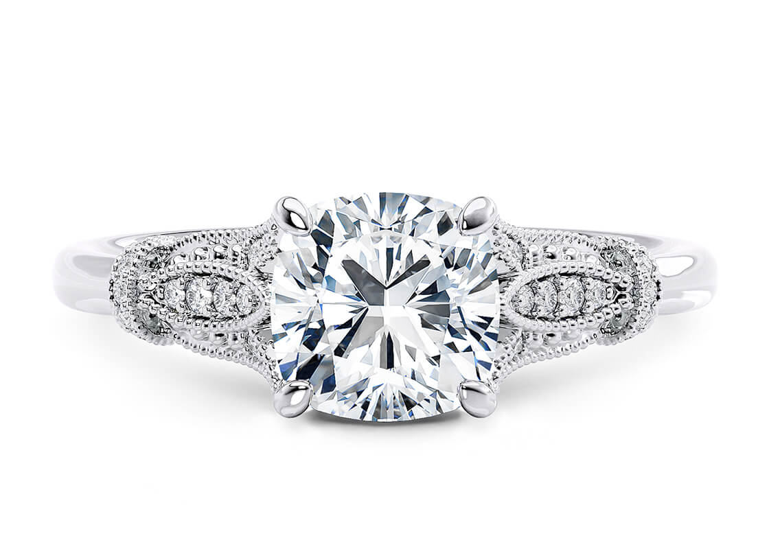 Jasmine Cushion Ring