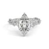 Secret Garden Pear Ring