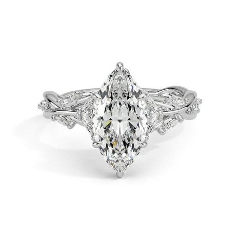 Secret Garden Pear Ring