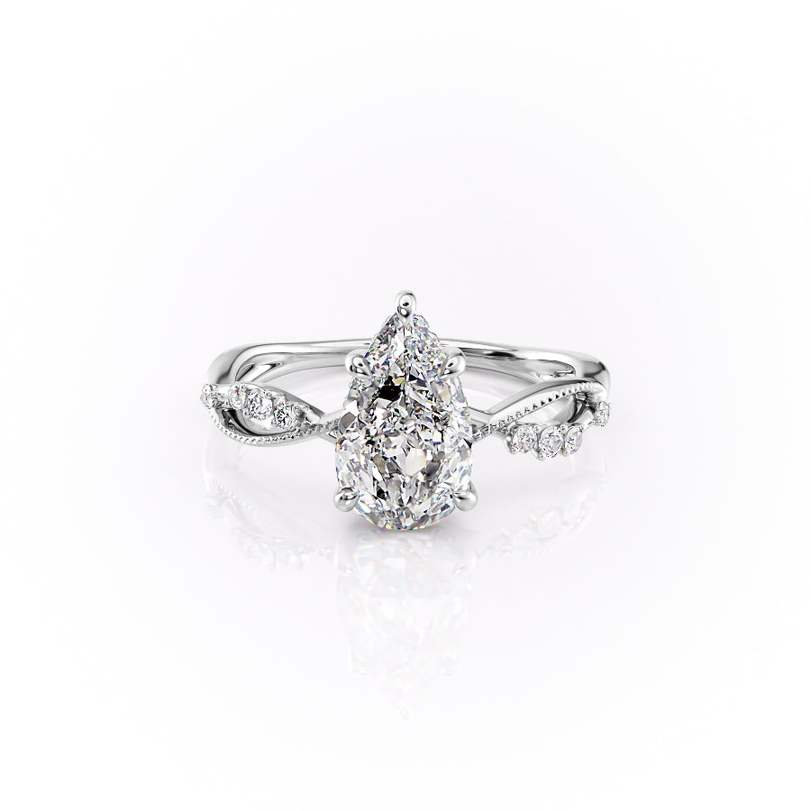 Pear Glamorous Dynasty Ring
