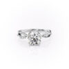 Luxe Round Side Diamond Ring