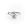 Oval Unique Solitaire Ring