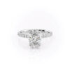 Enchanting Oval Pave Ring