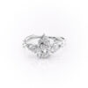Pear Harmonious Twisted Ring