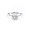 Sparkle Cushion Pave Ring