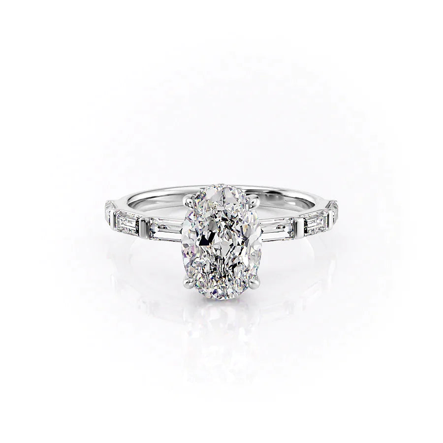 Incorporates Oval Pave Ring