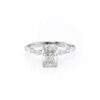 Radiant Hidden Halo Ring