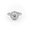 Round Pave Extravagant Ring