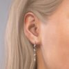 Marquise dangle earring