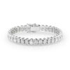 Superior Oval Bezel Tennis Bracelet